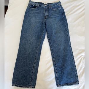 Pistola Charlie High Rise Class Straight Leg Ankle Jeans